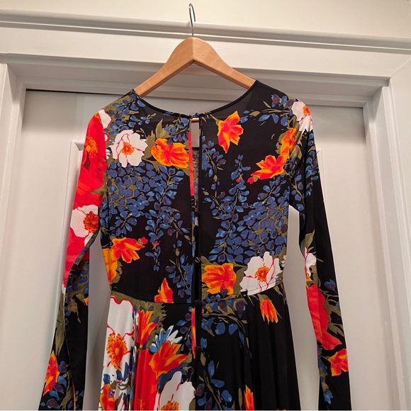 Free People First Kiss Long Sleeve Floral Maxi Dress - Picture 15 of 16